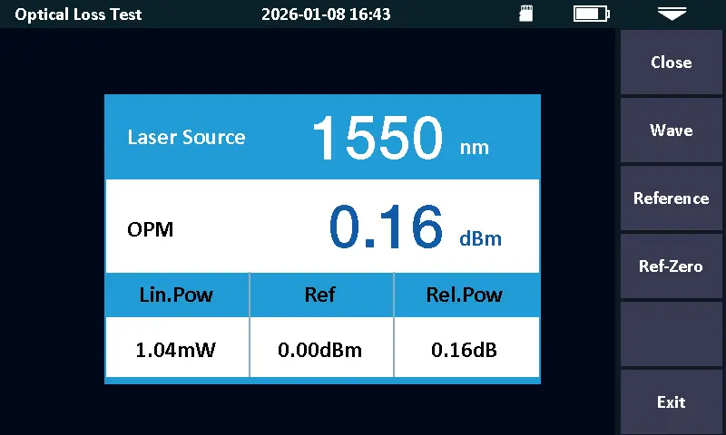 otdr optical loss test