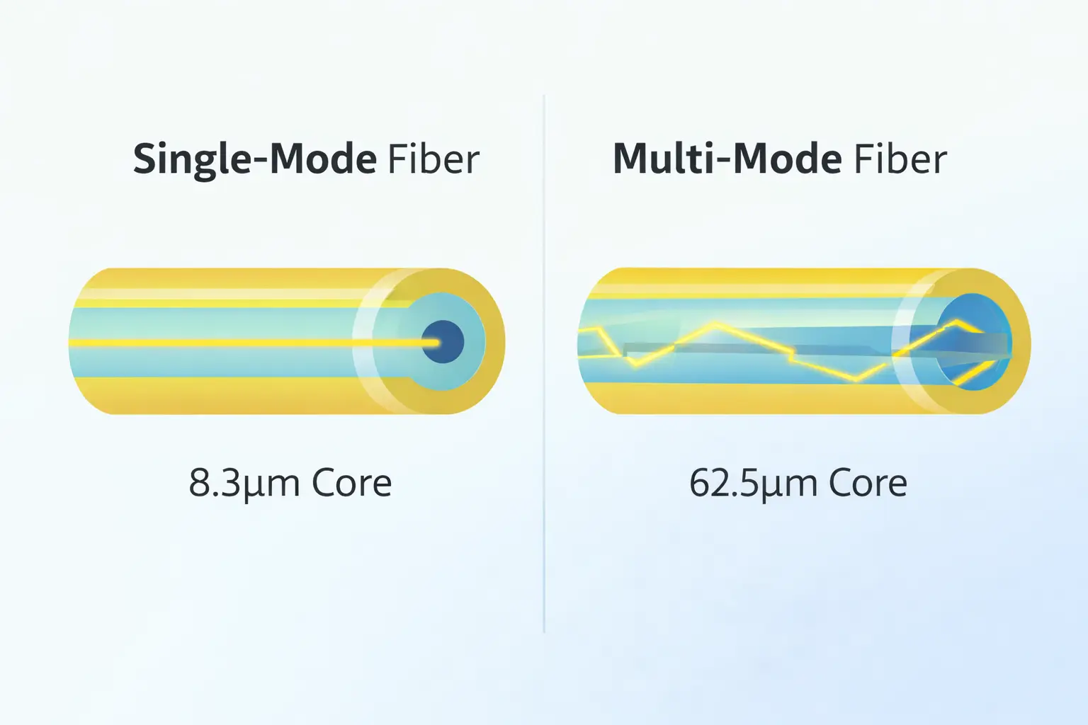 How to Choose Between Single-mode and Multi-mode Fiber?