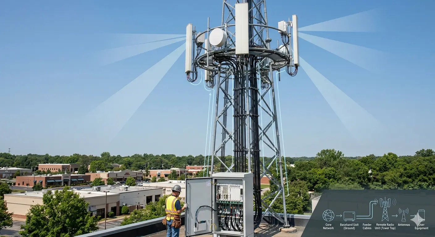 The Role and Application of Antenna Feeder Systems in Base Stations
