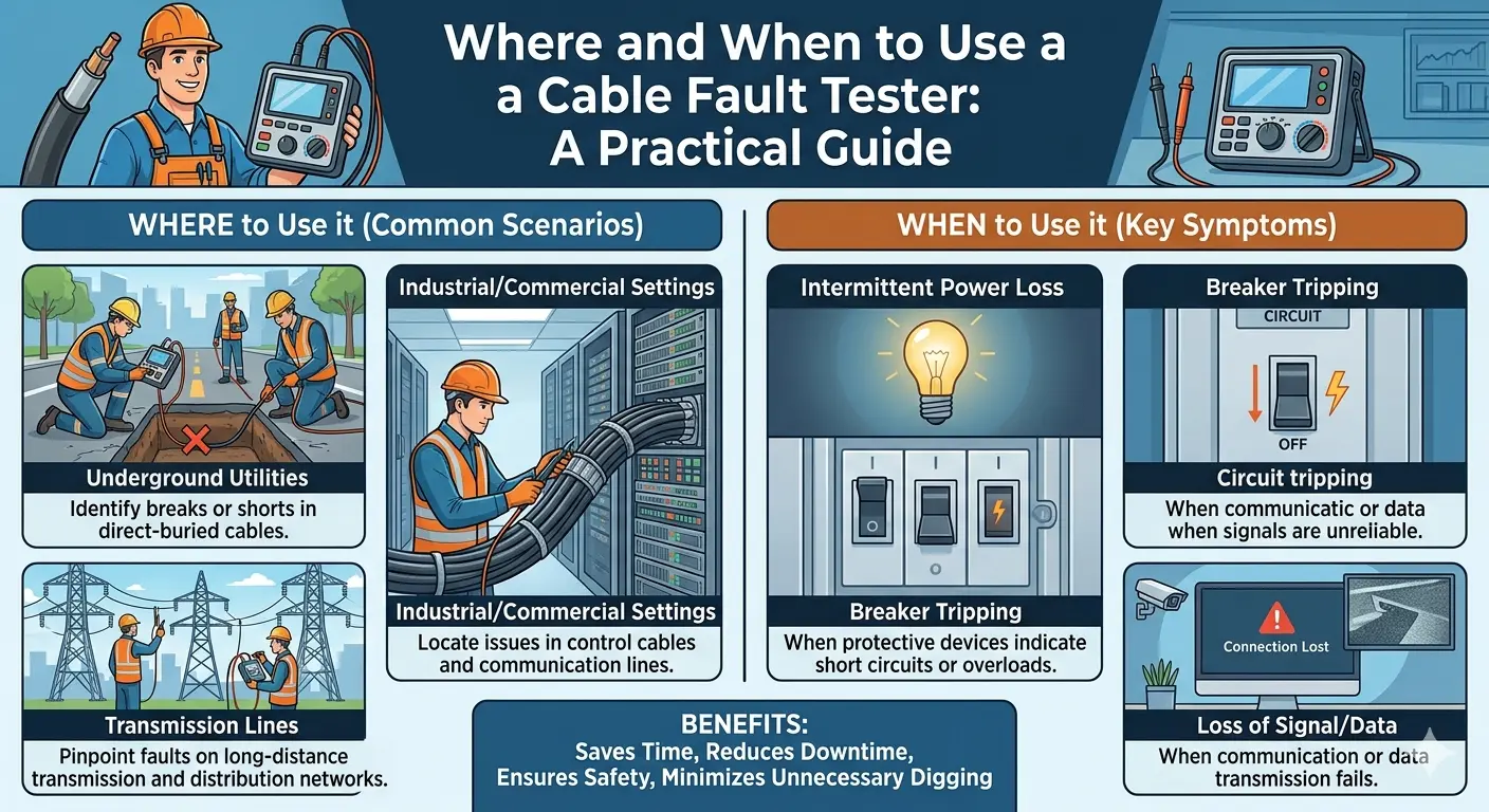 Precision in the Field: Modern Applications of Cable Fault Technology