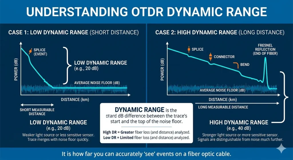 otdr dynamic range