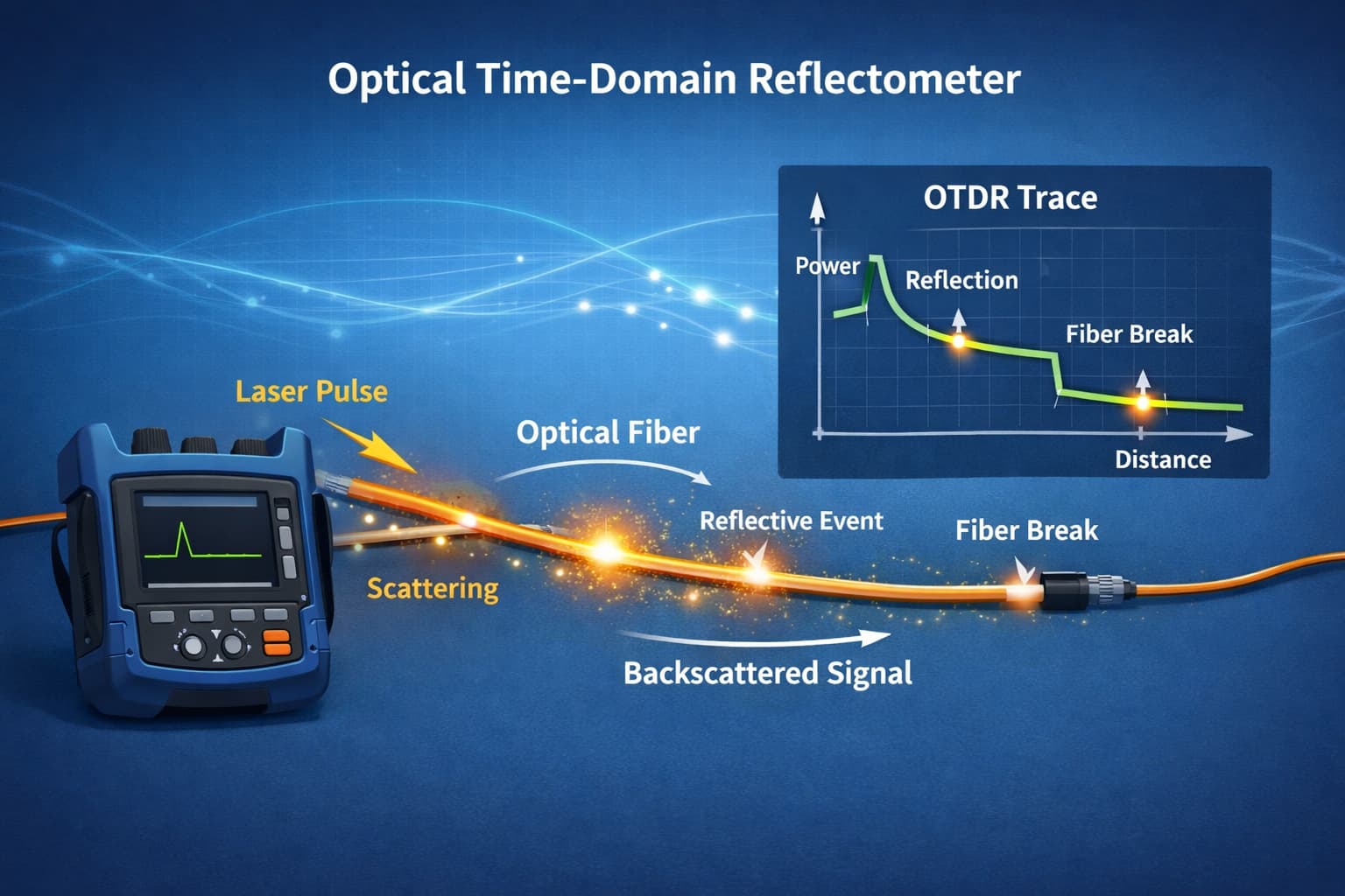 What’s the Working Principle of OTDR?