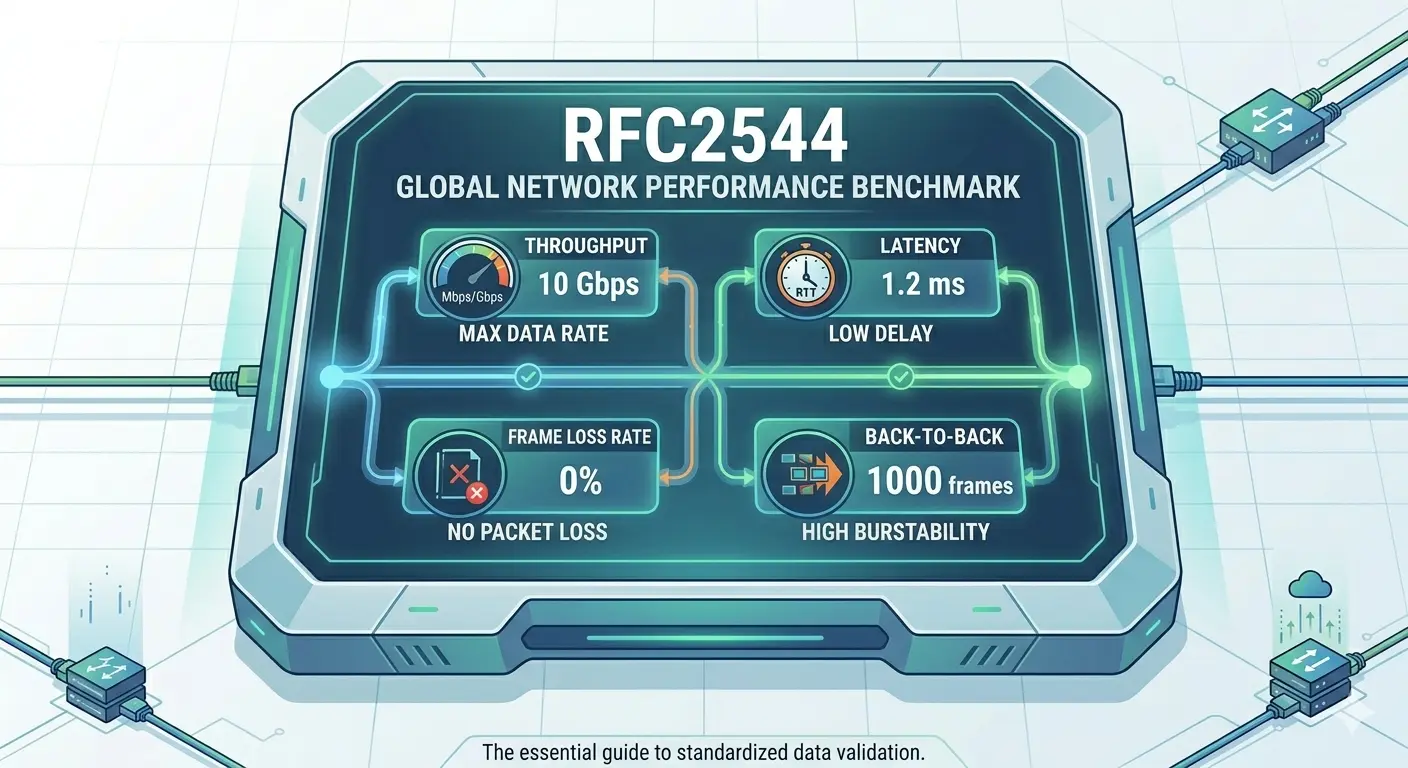 What is RFC2544 Testing? The Standard for Evaluating Network Performance