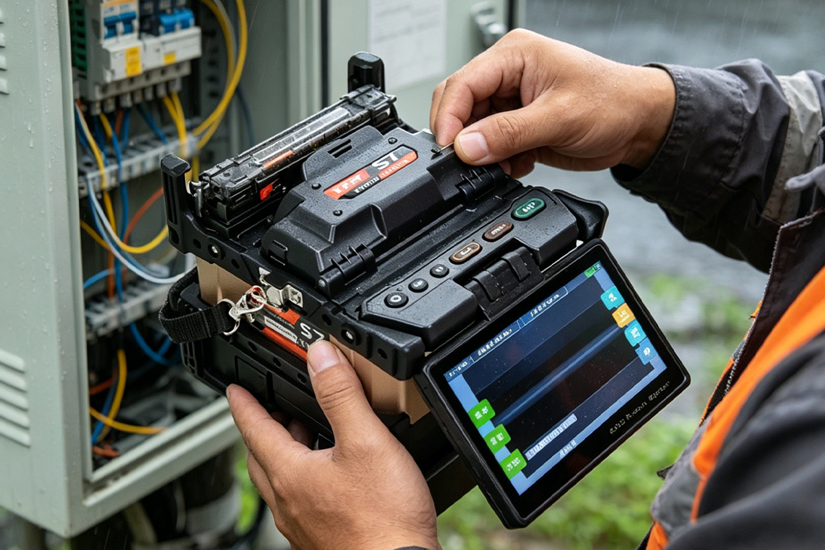 Professional Fiber Splicing Made Affordable — TFN S7