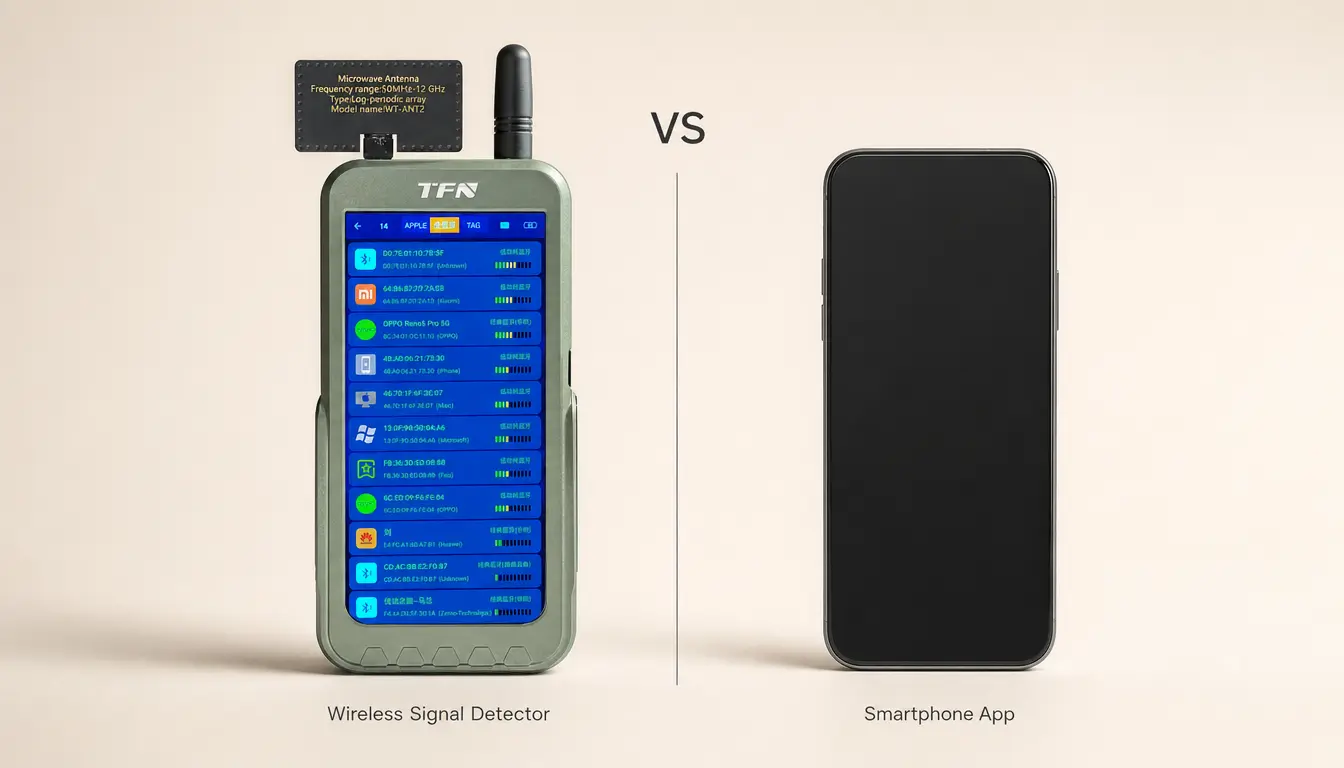 RF Detector vs. Smartphone App: Which Actually Finds Hidden Cameras?